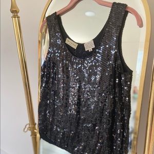 Vintage Sequin Tank Top